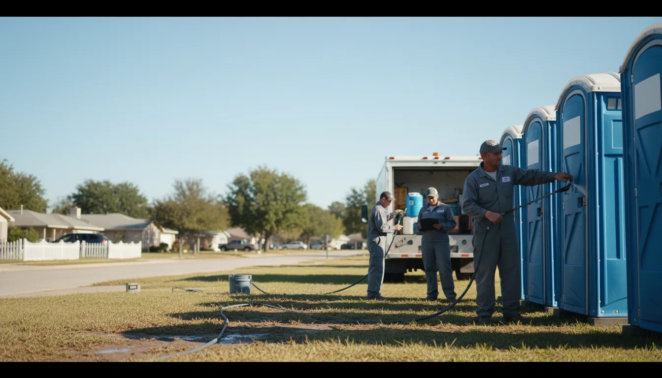 Long-Term Portable Toilet Rental in Mount Olive, NC near me